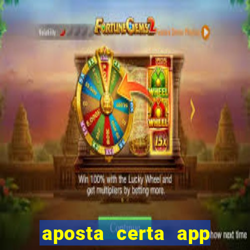 aposta certa app jogo do bicho